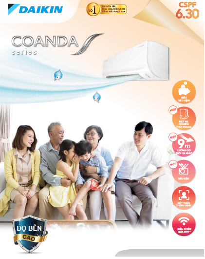 Hiệu ứng Coanda trên điều hòa Daikin là gì